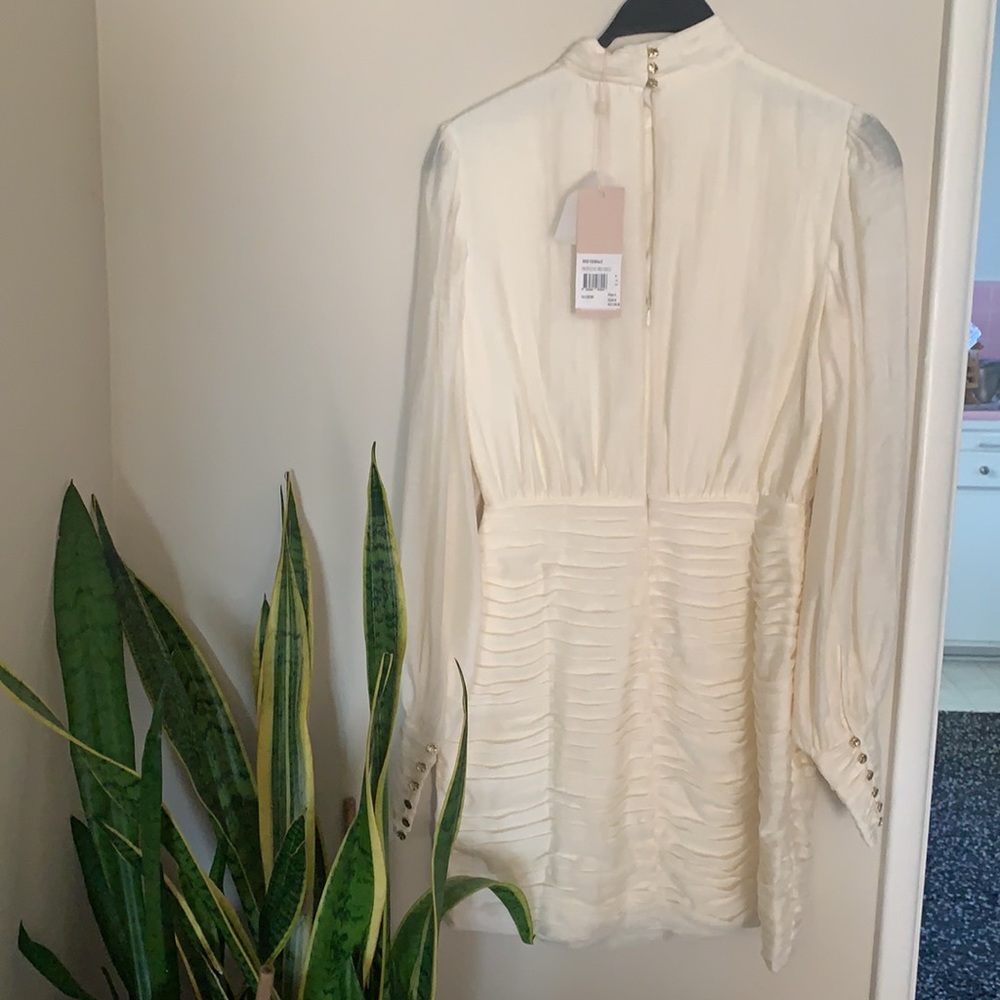 Nwt Keepsake The Label Profound Linen Ls Minidress - image 7